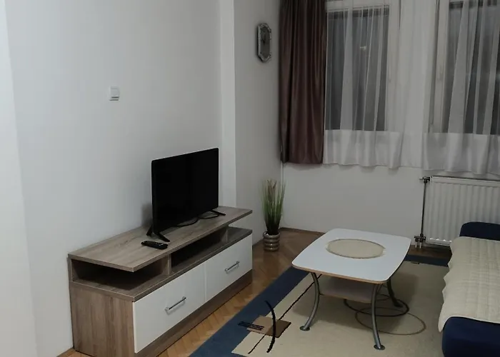 Stan U Centru Bijeljine, 38m2, Luksuzno Opremljen, Internet, Kablovska, Klima شقة